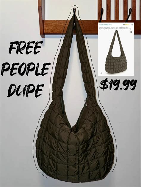 free people bag dupe tjmaxx|FREE PEOPLE DUPE • QUILTED CARRYALL .